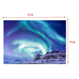 Maxbell Maxbell Adhesive Fish Tank Background Picture Aquarium Landscape Poster  61x41cm