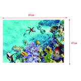 Maxbell Maxbell Aquarium Background Fish Tank Wallpaper Sticker Background Decor 61x41cm