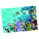 Maxbell Maxbell Aquarium Background Fish Tank Wallpaper Sticker Background Decor 76x46cm
