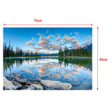 Maxbell Maxbell 3D Adhesive Aquarium Fish Tank Poster Fish Tank Wall Background 76x46cm