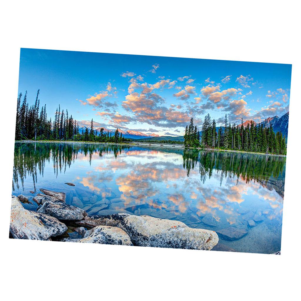 Maxbell Maxbell 3D Adhesive Aquarium Fish Tank Poster Fish Tank Wall Background 76x46cm