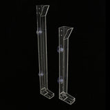 Maxbell Maxbell Aquarium Clear Acrylic Shrimp Feeding Tube Food Pipe Feeder Feeding Tool L