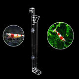 Maxbell Maxbell Aquarium Clear Acrylic Shrimp Feeding Tube Food Pipe Feeder Feeding Tool L