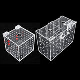 Maxbell Maxbell Aquarium Tank Fish Breeding Hatchery Incubator Isolation Box Single Grid