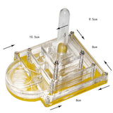 Maxbell Maxbell Pyramid Design Clear Ant Housing Acrylic Nest Ant Feed Farm Formicarium Box