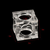 Maxbell Maxbell 6 Pcs Acrylic Shrimp House Small Fish Shrimp Breeding Hiding Playing Shelter