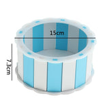 Maxbell Maxbell Hamster Running Wheel Exercise Running Toy for Small Animal Light Blue White