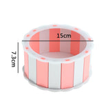 Maxbell Maxbell Hamster Silent Running Wheel Hamsters Mice Mouse Activity Toys Pink-White