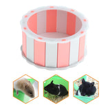 Maxbell Maxbell Hamster Silent Running Wheel Hamsters Mice Mouse Activity Toys Pink-White