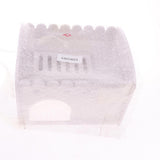 Maxbell Maxbell Cute Design Mini Small Animal Castle House Hamster Live Play House White