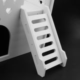 Maxbell Maxbell Cute Design Mini Small Animal Castle House Hamster Live Play House White