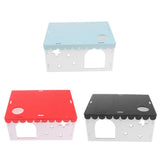 Maxbell Maxbell 1 Pc Hamster Chinchilla Rat Mouse Wooden Houses Small Animal Hideouts Blue