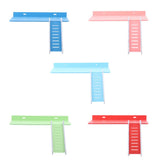 Maxbell Maxbell Wooden Platform and Ladder Set for Chinchilla Hamster Climbing blue