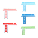 Maxbell Maxbell Wooden Platform and Ladder Set for Chinchilla Hamster Climbing blue