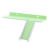 Maxbell Maxbell Wooden Platform and Ladder Set for Chinchilla Hamster Climbing green