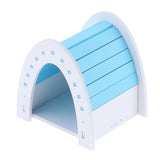 Maxbell Hamster House Hideout Hideaway Exercise Toys for Rat Small Animal  blue