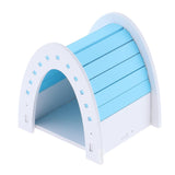 Maxbell Maxbell Hamster House Hideout Hideaway Exercise Toys for Rat Small Animal  blue