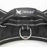 Maxbell Maxbell LED Dog Puppy Luminous Harness Soft Reflective Breathable Vest  Black XL
