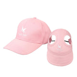 Maxbell Maxbell 2 Pcs Baseball Hat Outdoor Sun Topee Cap with Ear Holes For Dogs Pet Cats S