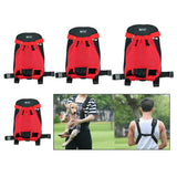Maxbell Maxbell Legs Out Front-facing Pet Dog Carrier Backpack for Walking Hiking Red XXL