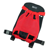 Maxbell Maxbell Legs Out Front-facing Pet Dog Carrier Backpack for Walking Hiking Red XXL
