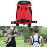 Maxbell Maxbell Legs Out Front-facing Pet Dog Carrier Backpack for Walking Hiking Red XXL