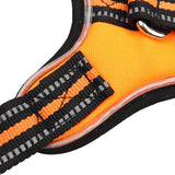 Maxbell Maxbell LED Dog Puppy Luminous Harness Soft Reflective Breathable Vest  Orange XXL
