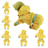 Maxbell Maxbell Waterproof Outdoor Clothing Unisex Dog Raincoat Jacket Coat  Yellow L