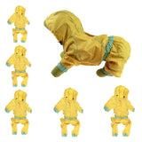 Maxbell Maxbell Waterproof Outdoor Clothing Unisex Dog Raincoat Jacket Coat  Yellow L
