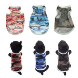 Maxbell Maxbell Pet Dog Summer Clothes Puppy Medium Large Dog Camouflage Mesh Vest Red-S