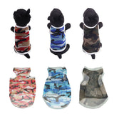 Maxbell Maxbell Pet Dog Summer Clothes Puppy Medium Large Dog Camouflage Mesh Vest Red-S