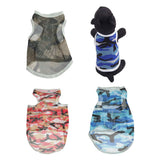 Maxbell Maxbell Pet Dog Summer Clothes Puppy Medium Large Dog Camouflage Mesh Vest Red-S