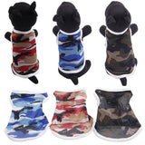 Maxbell Maxbell Pet Dog Summer Clothes Puppy Medium Large Dog Camouflage Mesh Vest Grey-5XL