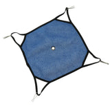 Maxbell Small Hamster Hammock for Cage House Hanging Bed Cage Toys for Mice Blue L