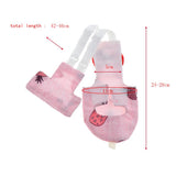 Maxbell Maxbell Bird Washable Pocket Diaper Nappy Reusable Nappies for Small Birds Pink XL