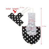 Maxbell Maxbell Bird Washable Pocket Diaper Nappy Reusable Nappies for Small Bird Black XS