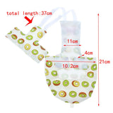 Maxbell Maxbell Kiwi Fruit Pattern Parrot Diaper Reusable Nappy for Small to Large Birds XS