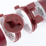 Maxbell Maxbell Dog Water Bottle Cat Hanging Automatic Pet Drinker Water Dispenser wine red