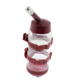 Maxbell Maxbell Dog Water Bottle Cat Hanging Automatic Pet Drinker Water Dispenser wine red