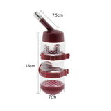 Maxbell Maxbell Dog Water Bottle Cat Hanging Automatic Pet Drinker Water Dispenser wine red
