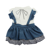 Maxbell Maxbell Cute Design Lovely Dog Autumn Dress Comfort Elegant Princess Dog Dress L