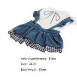 Maxbell Maxbell Cute Design Lovely Dog Autumn Dress Comfort Elegant Princess Dog Dress L