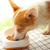 Maxbell Maxbell Pet Food Water Bowl Cat Dog Food Water Dispenser for Pet Cat Dog  White