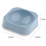 Maxbell Maxbell Pet Food Water Bowl Cat Dog Food Water Dispenser for Pet Cat Dog  Blue