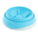 Maxbell Maxbell Dog Feeder Slow Eating Pet Bowl Durable Non-Toxic Healthy Design Bowl Blue_1