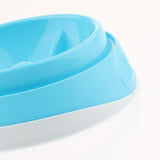 Maxbell Maxbell Dog Feeder Slow Eating Pet Bowl Durable Non-Toxic Healthy Design Bowl Blue_1