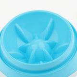 Maxbell Maxbell Dog Feeder Slow Eating Pet Bowl Durable Non-Toxic Healthy Design Bowl Blue_1