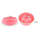 Maxbell Maxbell Dog Feeder Slow Eating Pet Bowl Durable Non-Toxic Healthy Design Bowl Pink_1