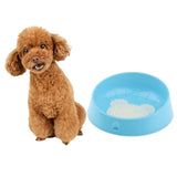 Maxbell Pet Dog Cat Bowl Dog Tongue Cleaning Bowl Non Slip Cat Bowl Blue-Bear
