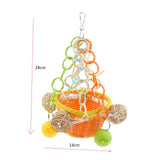 Maxbell Maxbell Bird Swing Toys Hammock Hanging Perch For Budgie Lovebirds Conures Bird Supplies